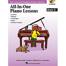 Hal Leonard All-In-One Piano Lessons Book D (Book/Online Audio)