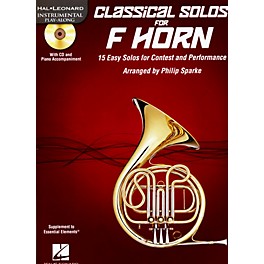 De Haske Music Classical So... De Haske Music Classical Solos - 15 Easy Solos for Contest and Performance Book/CD French Horn