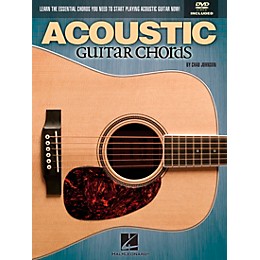 Hal Leonard Acoustic Guitar Chords Learn the Essential You Need Book & DVD