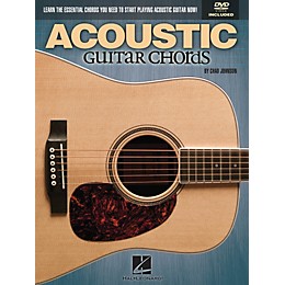 Hal Leonard Acoustic Guitar Chords Learn the Essential You Need Book & DVD