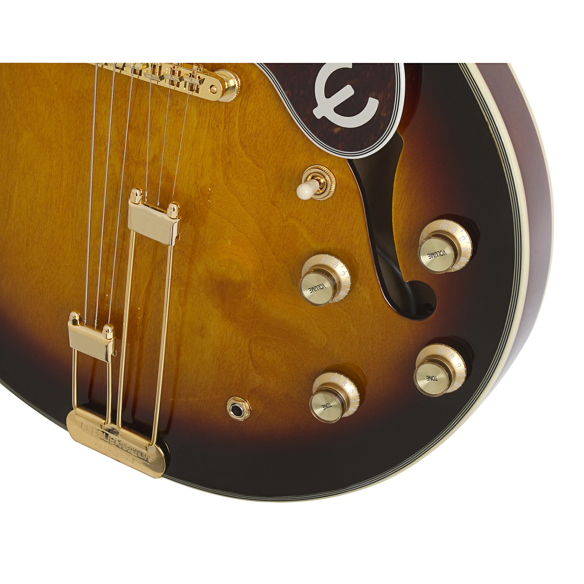 ギター Epiphone SHERATON E212T 50th 1962 Epiphone 1962 Anniversary Sheraton E212T - Vintage Sunburst