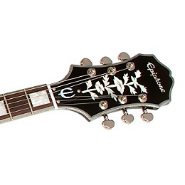 Open Box Epiphone Limited Edition Emperor Swingster Black Royale Electric Guitar Level 1 Black Pearl