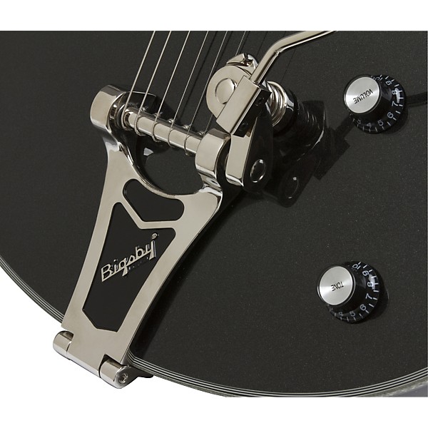 Open Box Epiphone Limited Edition Emperor Swingster Black Royale Electric Guitar Level 1 Black Pearl