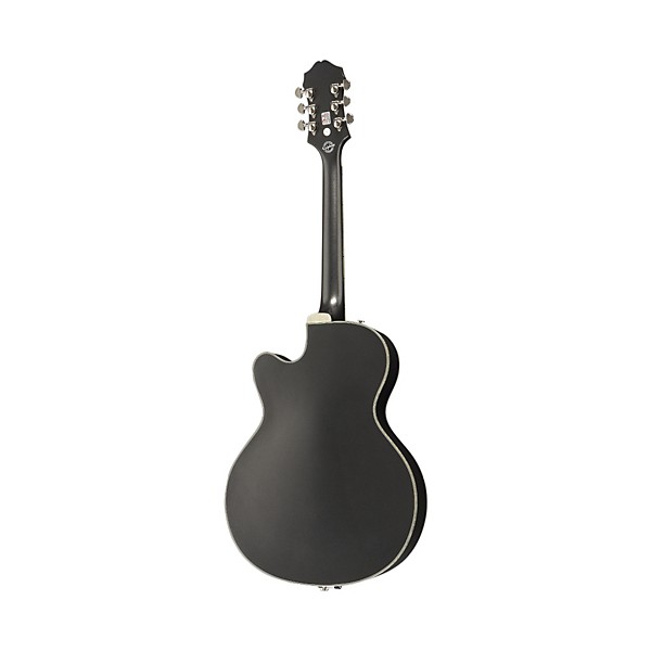 Open Box Epiphone Limited Edition Emperor Swingster Black Royale Electric Guitar Level 1 Black Pearl
