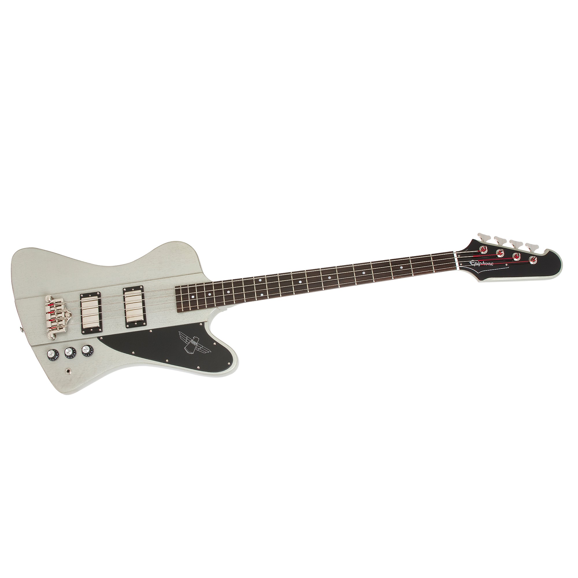 epiphone thunderbird tv silver