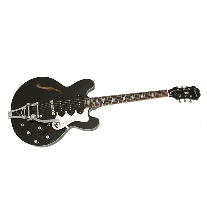 epiphone limited edition riviera custom p93 black royale