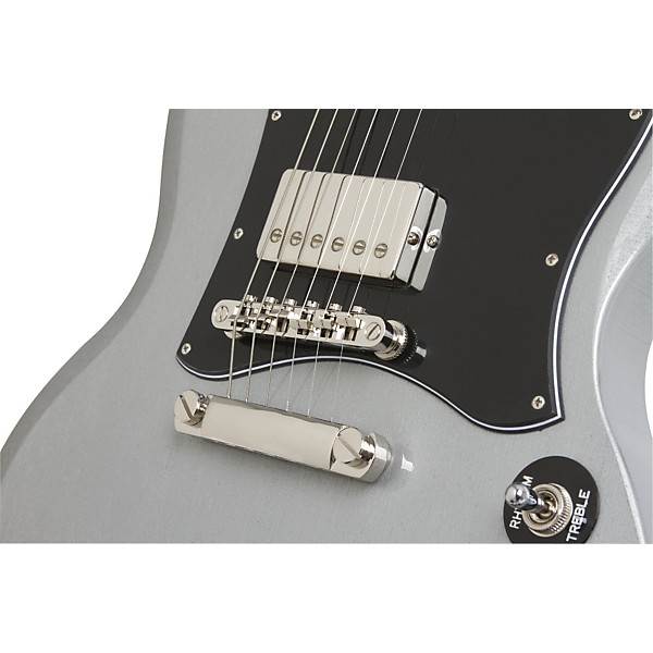 Epiphone Limited Edition 1966 G-400 PRO Electric Guitar TV Silver