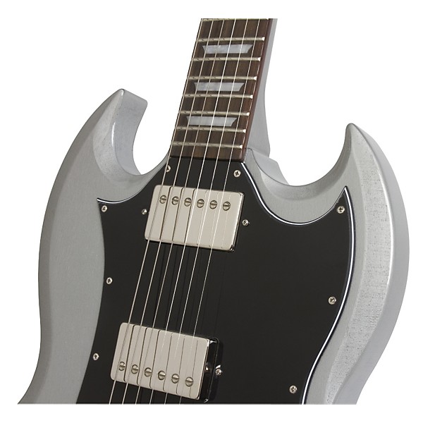 Epiphone Limited Edition 1966 G-400 PRO Electric Guitar TV Silver