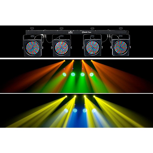 CHAUVET DJ 4BAR Flex LED Wash Light System with  DMX Capability