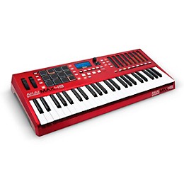 Open Box Akai Professional MAX49 USB/MIDI/CV Keyboard Controller Level 2 Red 888365464541