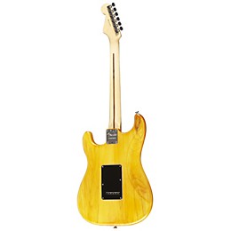 Fender American Standard Hand-Rubbed Ash Stratocaster HSH Electric Guitar Amber Stain Rosewood Fingerboard