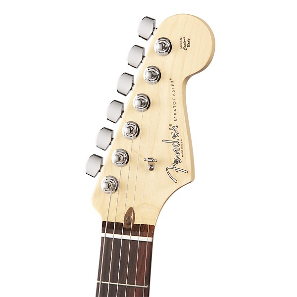 Fender American Standard Hand-Rubbed Ash Stratocaster HSH Electric Guitar Amber Stain Rosewood Fingerboard