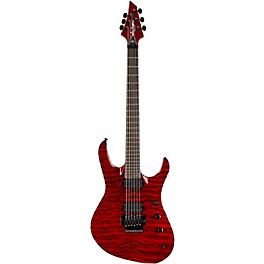 Jackson Chris Broderick Soloist Electric Guitar Transparent Red Ebony Fingerboard