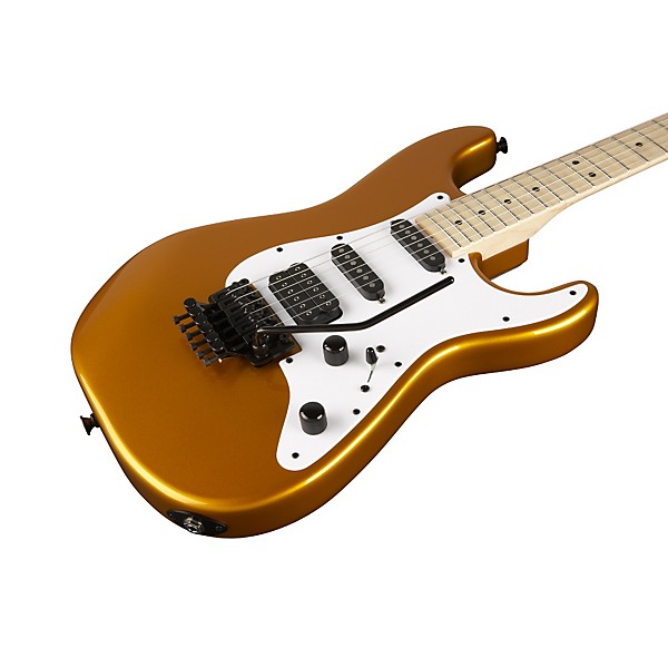 Platinum Jackson Adrian Smith San Dimas Dinky Electric Guitar Gold