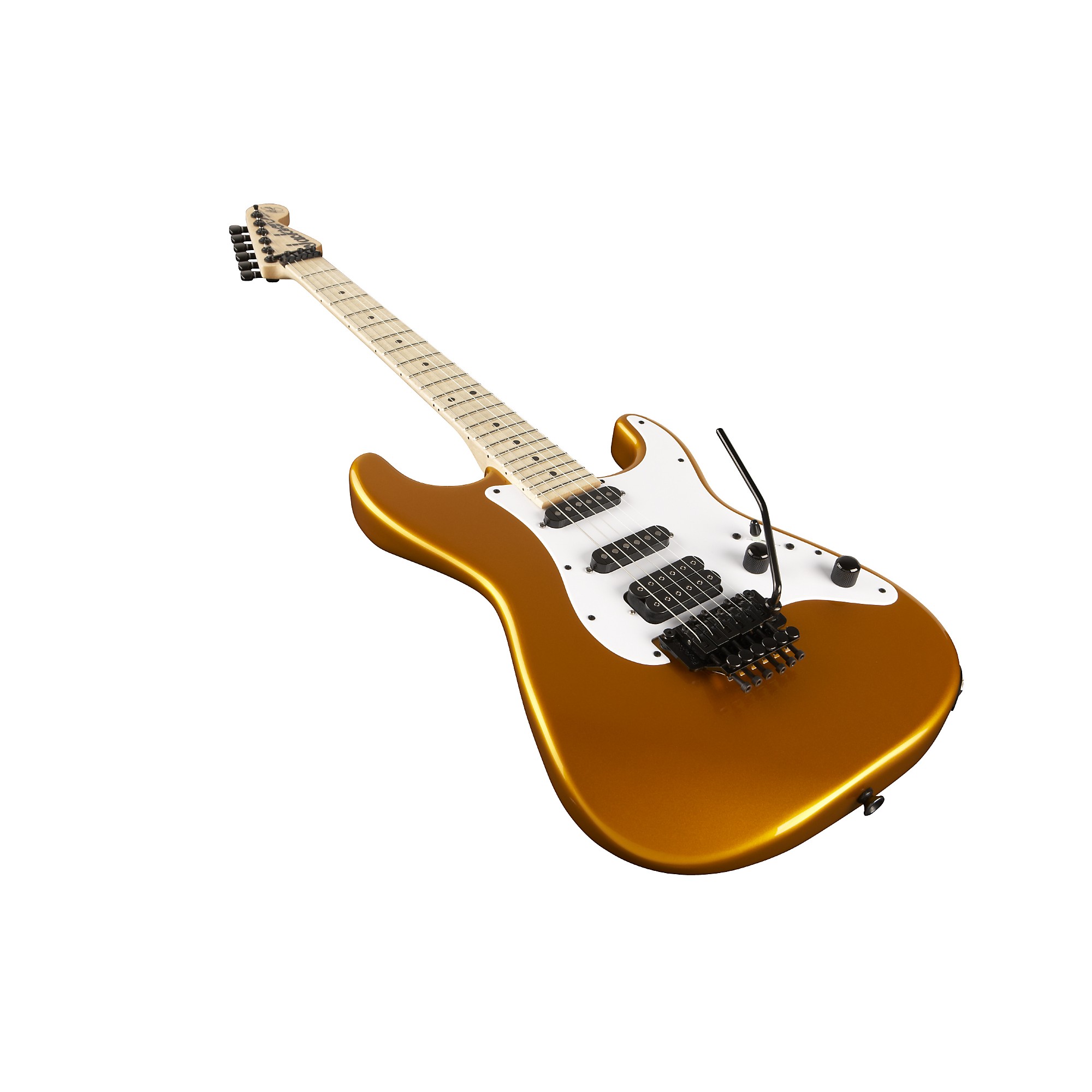 Platinum Jackson Adrian Smith San Dimas Dinky Electric Guitar Gold