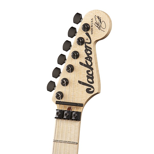 Platinum Jackson Adrian Smith San Dimas Dinky Electric Guitar Gold