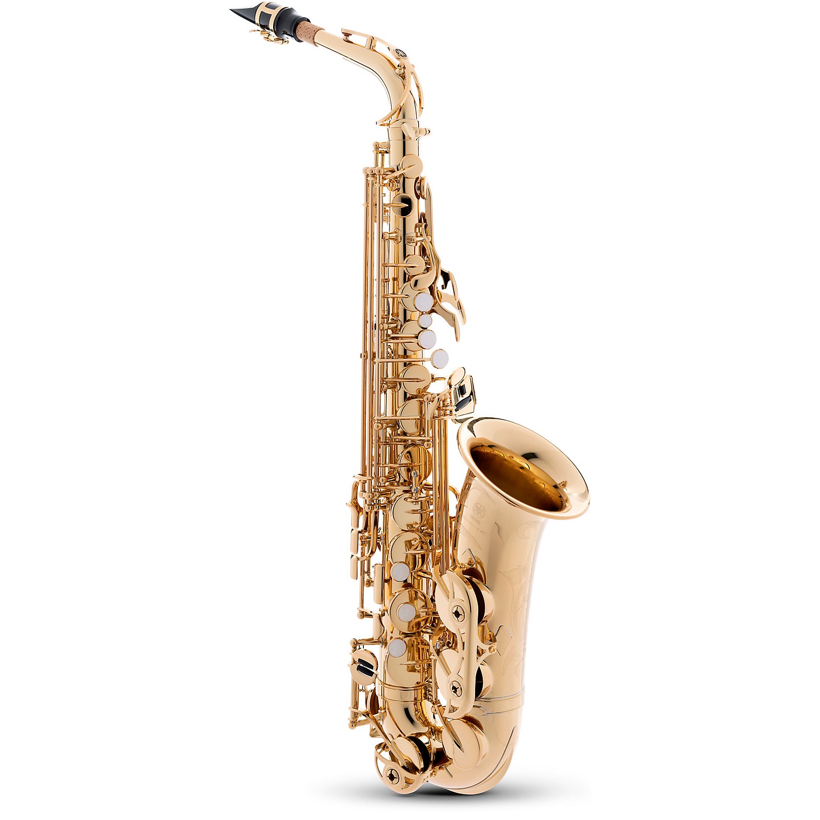 Yamaha YAS-480 Intermediate Eb Alto Saxophone Silver Plated