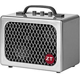 Open Box ZT Lunchbox Junior Guitar Combo Amp Level 1 Silver