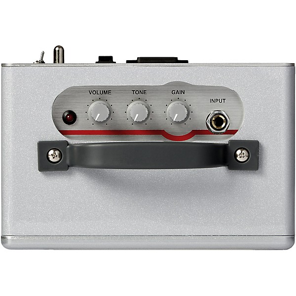 Open Box ZT Lunchbox Junior Guitar Combo Amp Level 1 Silver