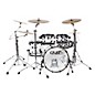 Crush Drums & Percussion Acrylic Series 5-Piece Shell Pack Clear Acrylic with Chrome Hardware thumbnail