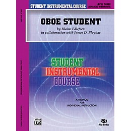 Alfred Student Instrumental Course Oboe Student Level 3 Book