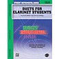 Alfred Student Instrumental Course Duets for Clarinet Students Level 1 Book thumbnail
