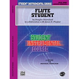 Alfred Student Instrumental Course Flute Student Level 3 Book