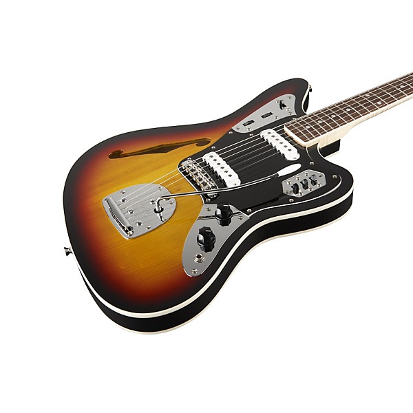 Open Box Fender Special Edition Jaguar Thinline Electric Guitar 3