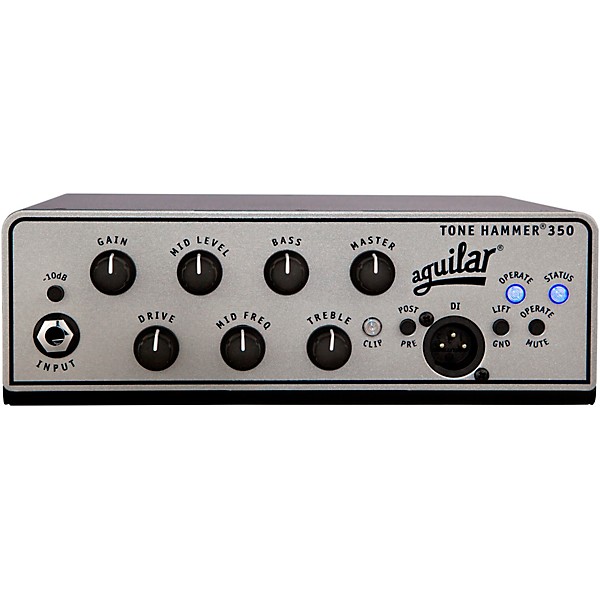 Open Box Aguilar Tone Hammer 350 Bass Amp Head Level 1