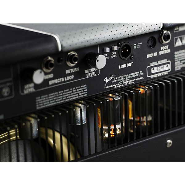 Open Box Fender Machete 50W 1x12 Tube Guitar Combo Amp Level 1 50 W Dual Channel Tube Combo 12" Speaker