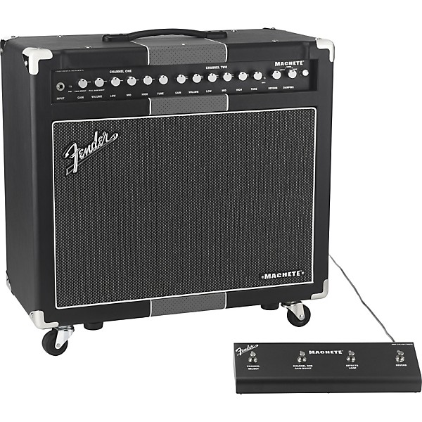 Open Box Fender Machete 50W 1x12 Tube Guitar Combo Amp Level 1 50 W Dual Channel Tube Combo 12" Speaker