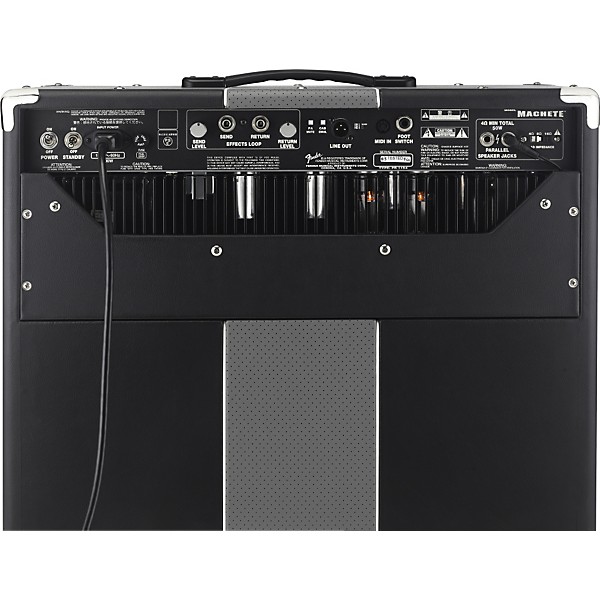 Open Box Fender Machete 50W 1x12 Tube Guitar Combo Amp Level 1 50 W Dual Channel Tube Combo 12" Speaker