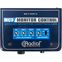 Radial Engineering MC3 Passive Studio Monitor Control