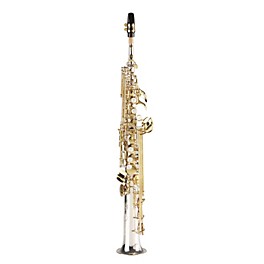 Blemished Jupiter Intermediate Soprano Saxophone Level 2 Silver Plated Straight and Curved Necks 888365519784