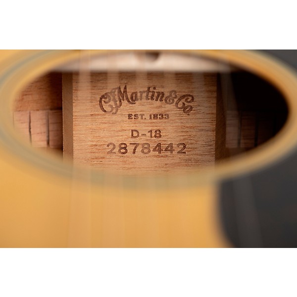 Martin D-18 Standard Dreadnought Acoustic Guitar Natural