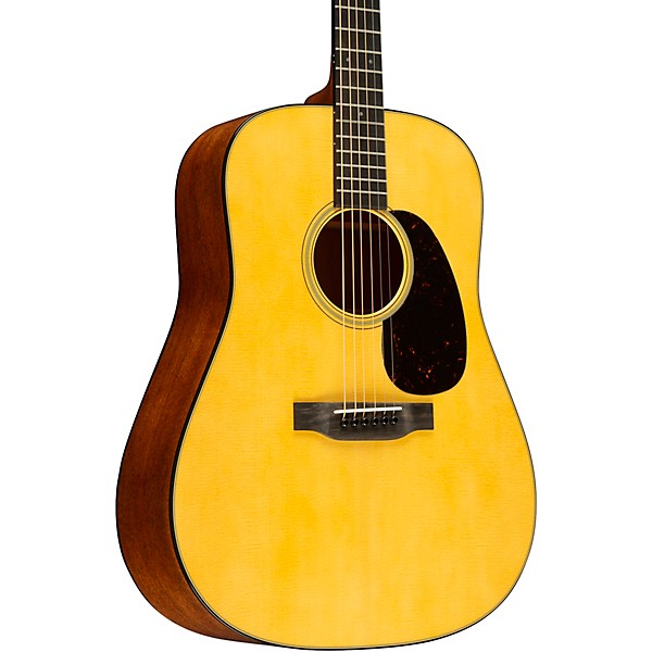 Martin D-18 Standard Dreadnought Acoustic Guitar Natural