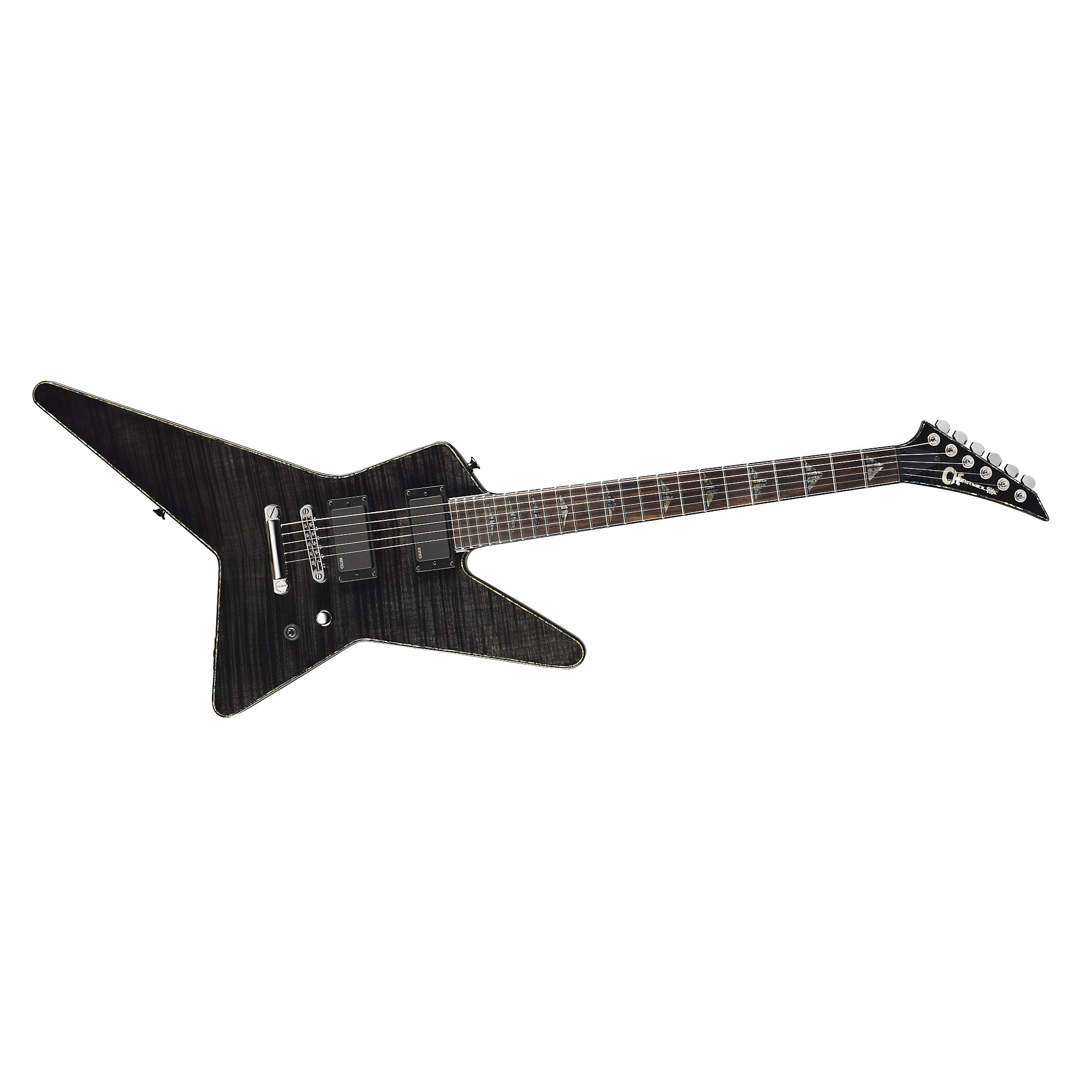 Charvel Desolation DST-1 ST Star Electric Guitar Transparent