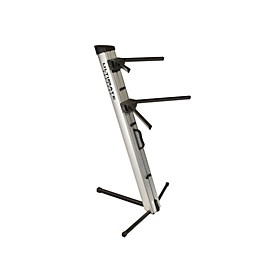 Open Box Ultimate Support APEX AX-48 Pro Keyboard Stand - Silver Level 1 Silver