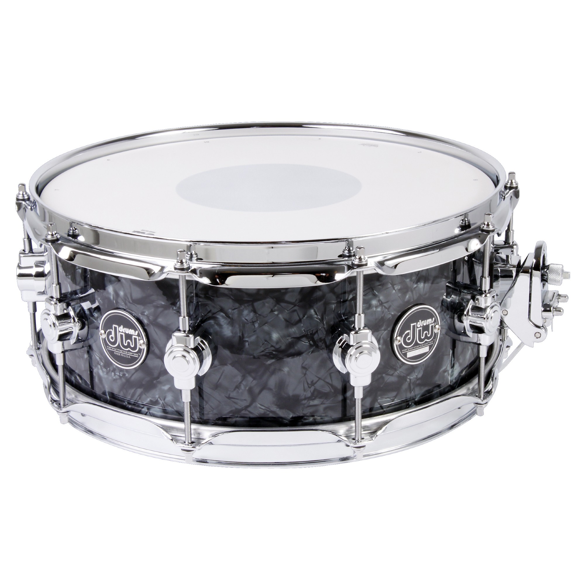 DW Collector's Carbon Fiber Edge 5.5x14 Snare w/Gold HW