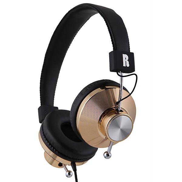 eskuche 33iG On-Ear Audio Headphone Gold