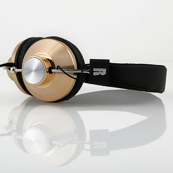 eskuche 33iG On-Ear Audio Headphone Gold