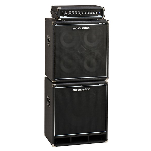 Acoustic B300H 300W Bass Amp Head Black