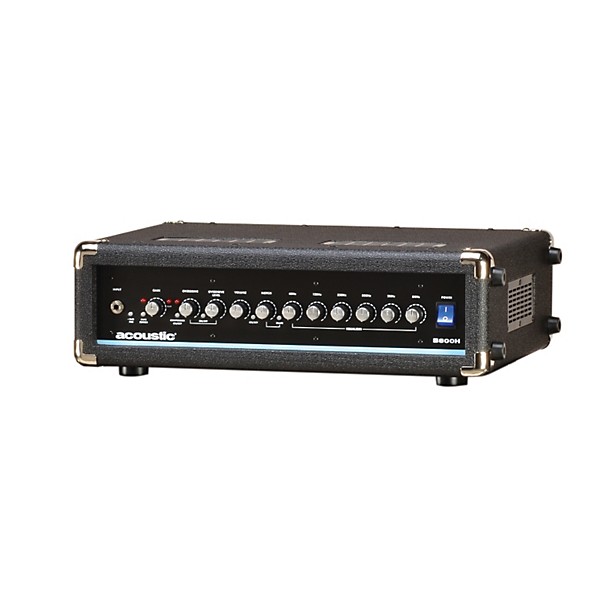 Acoustic B800H 800W Bass Amp Head Black