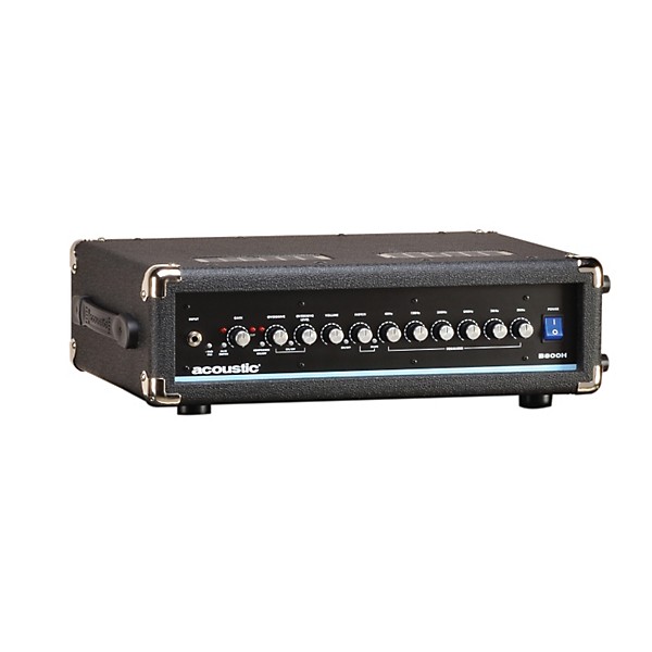 Acoustic B800H 800W Bass Amp Head Black