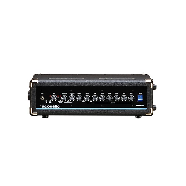 Acoustic B800H 800W Bass Amp Head Black
