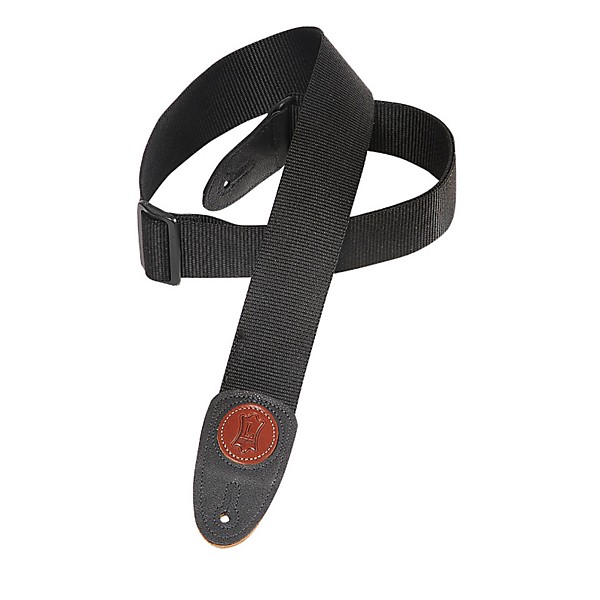 Levy's 2" Poly Guitar Strap Black