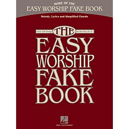 Hal Leonard More Of The Easy Worship Fake Book