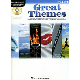 Hal Leonard Great Themes - Instrumental Play-Along Book/CD Flute