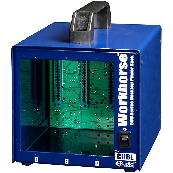 Open Box Radial Engineering Radial Workhorse Cube Desktop Power Rack Level 1
