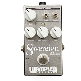 Wampler Sovereign Distortion Guitar Effects Pedal